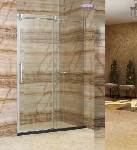 卫生间淋浴房移门 干湿分离的优雅之选